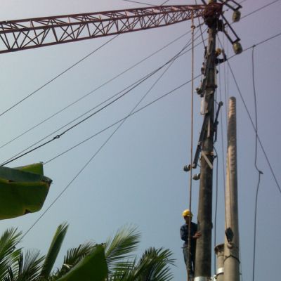 Thi công lưới điện